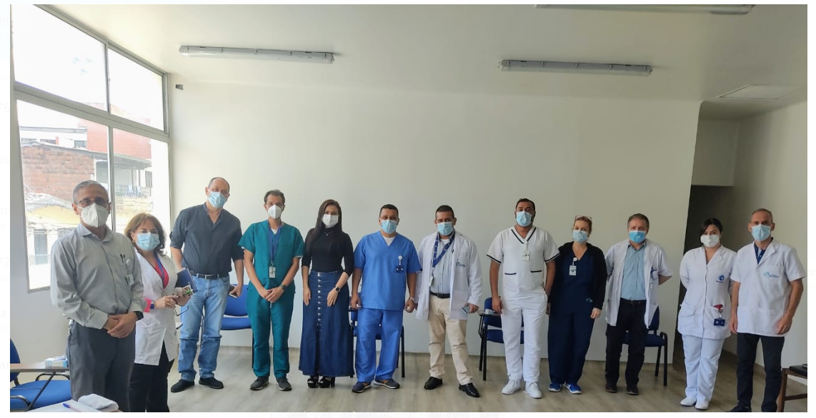 Agradecimiento al HOSPITAL SAN RAFAEL DE ITAGUI, de la tercera paciente que le ganó la batalla al COVID-19